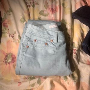Light blue jeans